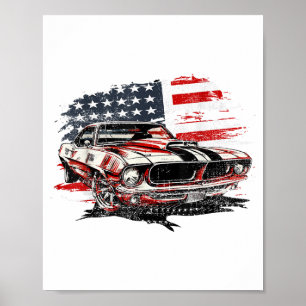 Patriotic American Flag Patriotic Poster