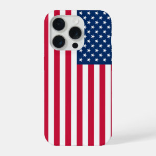 Patriotic American Flag Phone Case iPhone 15 Pro Hülle