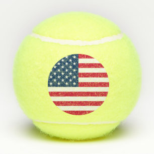 Patriotic American Flag Tennis Balls Tennisbälle