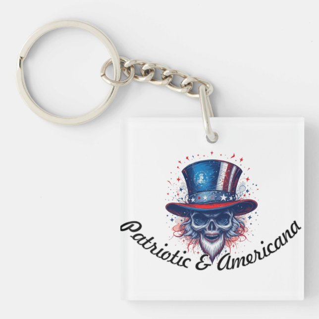 Patriotic & Americana Schlüsselanhänger (Vorderseite)
