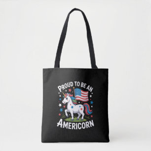 Patriotic Americorn Unicorn 4. Juli Patriotic