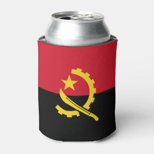 Patriotic Angolan Flag kann kühler Dosenkühler