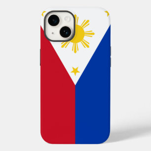 Patriotic Apple 14 Case-Mate, philippinische Flagg Case-Mate iPhone 14 Hülle