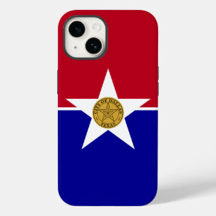 Patriotic Apple Case-Mate 14, Dallas-Flag iPhone 14 Hülle