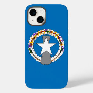 Patriotic Apple Case-Mate 14, Northern Mariana Case-Mate iPhone 14 Hülle