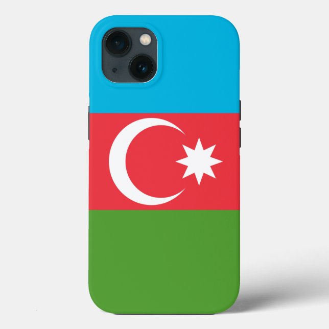 Patriotic Apple Case Mate, aserbaidschanische Flag (Rückseite)