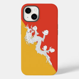 Patriotic Apple Case Mate, Bhutan Flag Case-Mate i