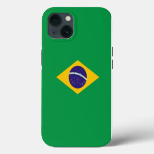 Patriotic Apple Case Mate, Brasilien-Flagge iPhone 13 Hülle
