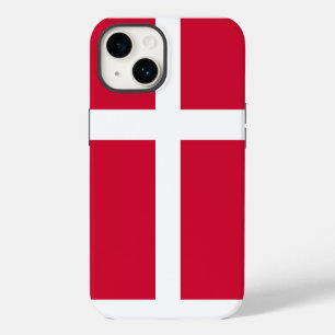 Patriotic Apple Case Mate, Dänemark Flag Case Mate iPhone 14 Hülle