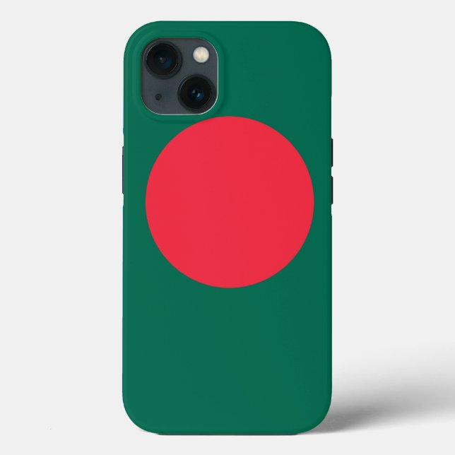 Patriotic Apple Case Mate, Flagge Bangladeschs (Rückseite)