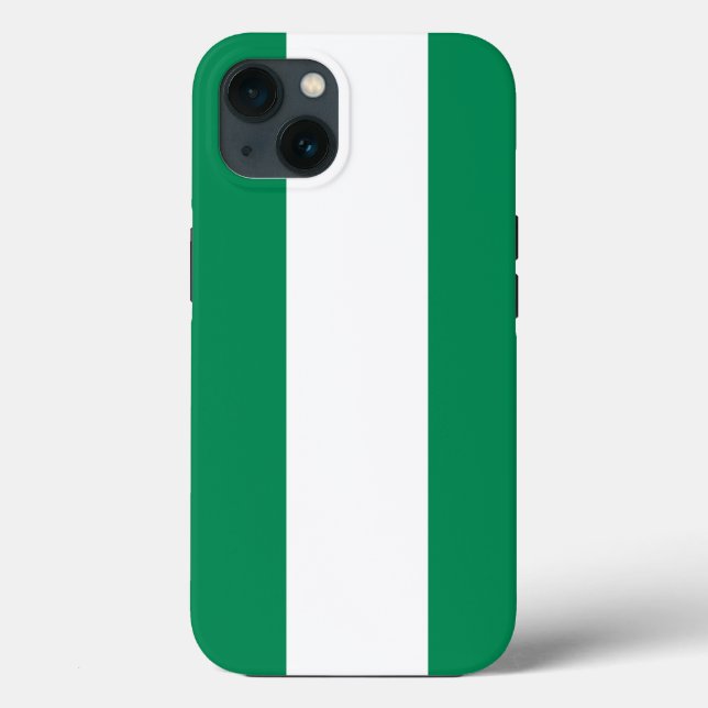 Patriotic Apple Case Mate, Flagge Nigerias (Rückseite)