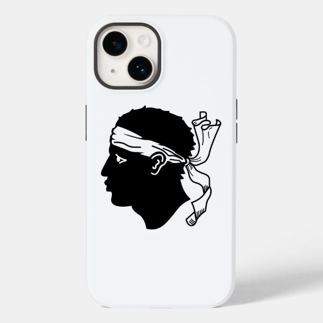 Patriotic Apple Case Mate, Korsika Flag Case Mate (Rückseite)