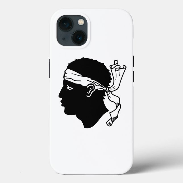 Patriotic Apple Case Mate, Korsika-Flagge (Rückseite)