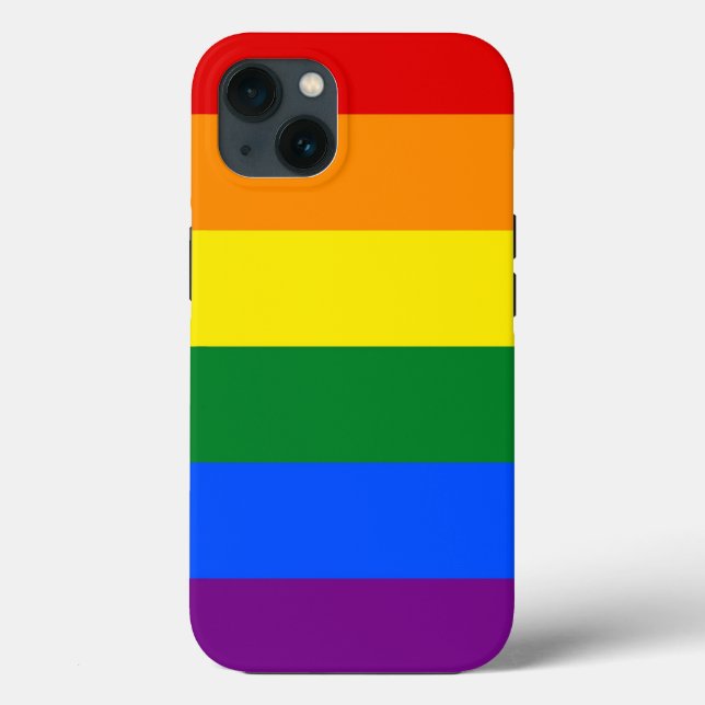 Patriotic Apple Case Mate, LGBT-Rainbow-Fahne (Rückseite)
