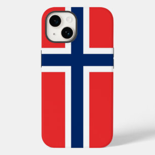 Patriotic Apple Case-Mate, norwegische Flagge Case
