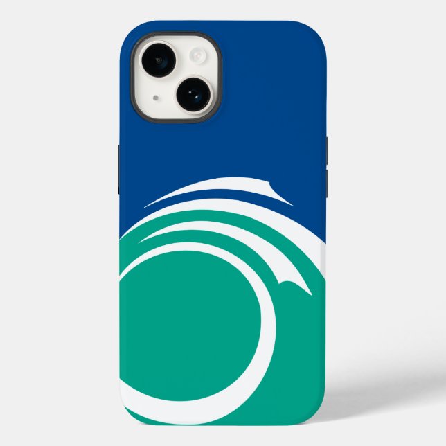 Patriotic Apple Case-Mate, Ottawa Flag Case-Mate iPhone Hülle (Rückseite)