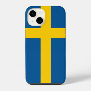 Patriotic Apple Case Mate, Schwedenflagge Case Mat iPhone 14 Hülle