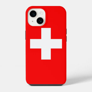 Patriotic Apple Case-Mate, Schweiz-Flag Case-M iPhone 14 Hülle