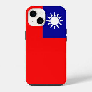 Patriotic Apple Case-Mate, Taiwan-Flag Case-Mate i iPhone 14 Hülle