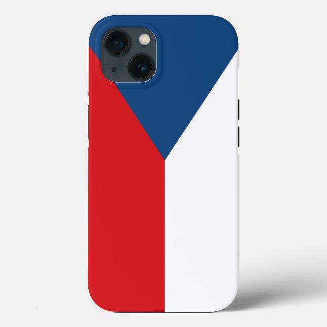 Patriotic Apple Case Mate, tschechisches Flag (Rückseite)