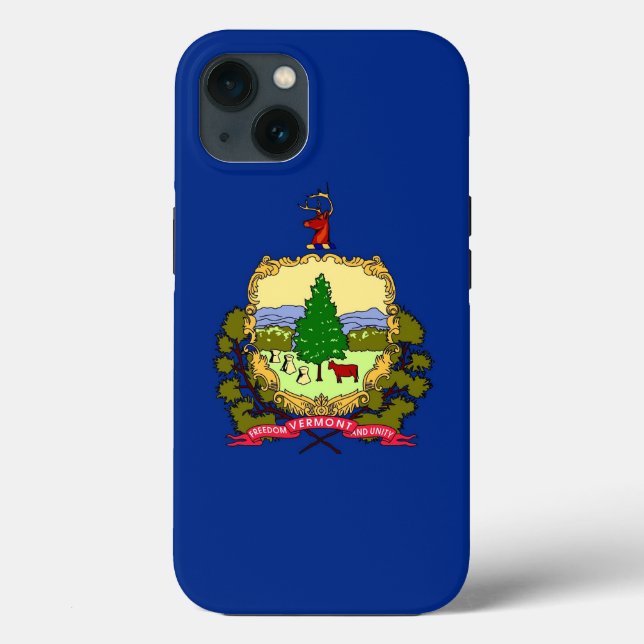 Patriotic Apple Case Mate, Vermont-Flag (Rückseite)