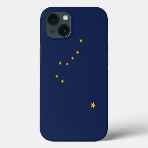 Patriotic Apple iPhone 13 Case-Mate, Alaska-Flagge Hülle