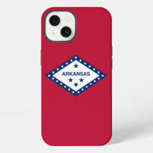 Patriotic Apple iPhone 13 Case-Mate, Arkansas Flag Hülle