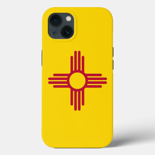 Patriotic Apple iPhone 13 Case-Mate, New Mexico Case-Mate iPhone Hülle (Rückseite)
