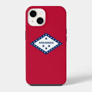 Patriotic Apple iPhone 14 Case-Mate, Arkansas Flag Hülle
