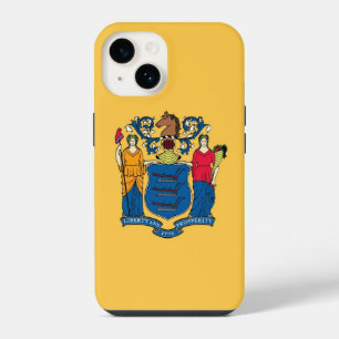Patriotic Apple iPhone 14 Case-Mate, New Jersey Hülle