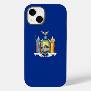 Patriotic Apple iPhone 14 Case-Mate, New York Flag Hülle