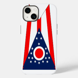 Patriotic Apple iPhone 14 Case-Mate, Ohio Flag Hülle