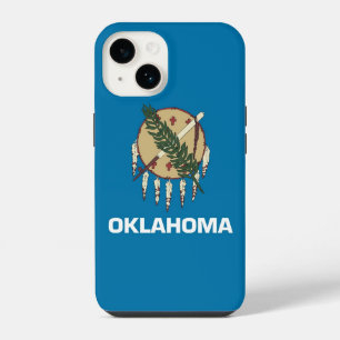 Patriotic Apple iPhone 14 Case-Mate, Oklahoma Flag Hülle
