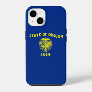Patriotic Apple iPhone 14 Case-Mate, Oregon Flag Hülle