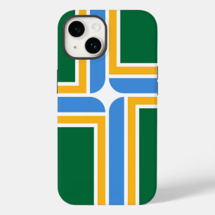 Patriotic Apple iPhone 14 Case-Mate, Portland Flag Case-Mate iPhone 14 Hülle