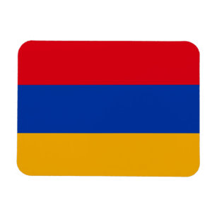 Patriotic Armenian Flag Magnet