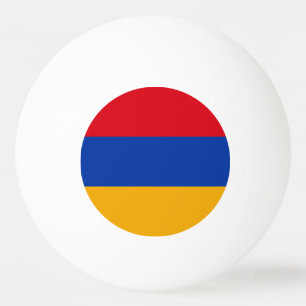 Patriotic Armenian Flag Ping Pong Ball Tischtennisball