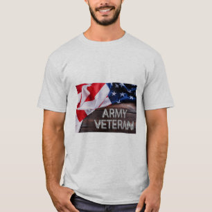 Patriotic "Army Veteran" T-Shirt