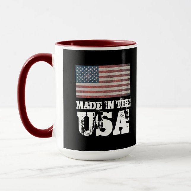 PATRIOTIC AUS DER US-KAFFEE-TASSE TASSE (Links)