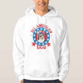 Patriotic Australian Shepherd Hoodie