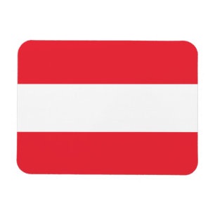 Patriotic Austrian Flag Magnet