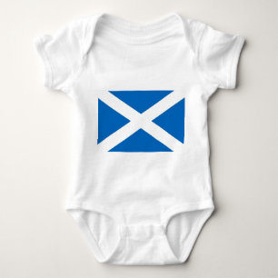 Patriotic Baby Bodysuit with flagge Scotland, UK Baby Strampler
