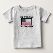 Patriotic Baby Shirt der neuen Generation