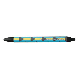Patriotic BAHAMAS FLAG Personalisiert Kugelschreiber