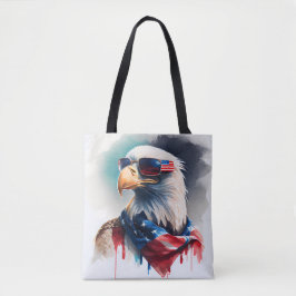 Patriotic Bald Eagle