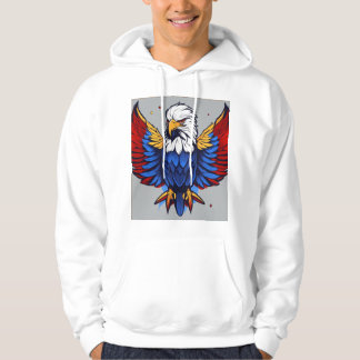 "Patriotic Bald Eagle hoodie - Hoodie in Freiheit