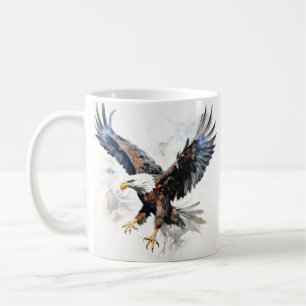 Patriotic Bald Eagle Kaffeetasse
