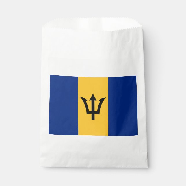 Patriotic Barbados Flag Geschenktütchen (Vorderseite)