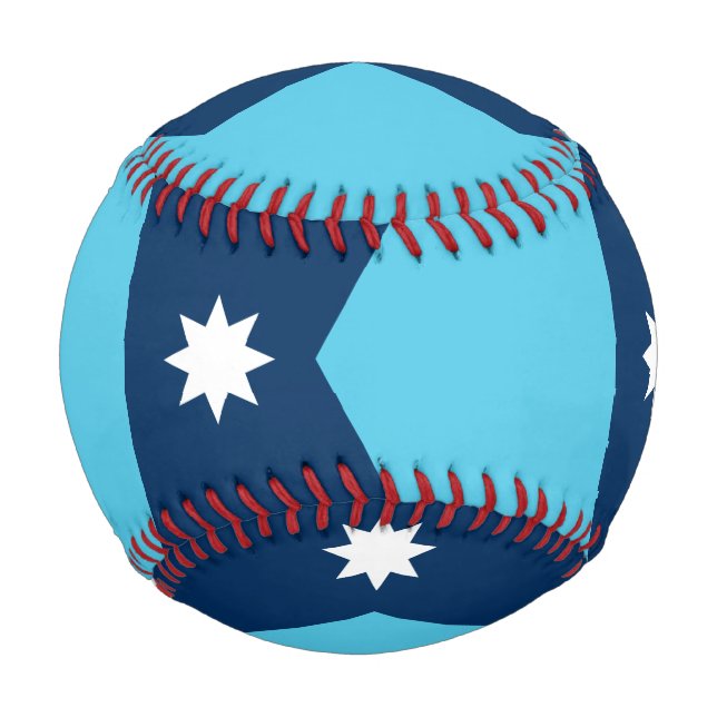 Patriotic baseball with flag of Minnesota (Vorderseite)