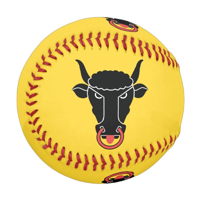 Patriotic baseball with flag of Uri, Switzerland (Vorderseite Links)